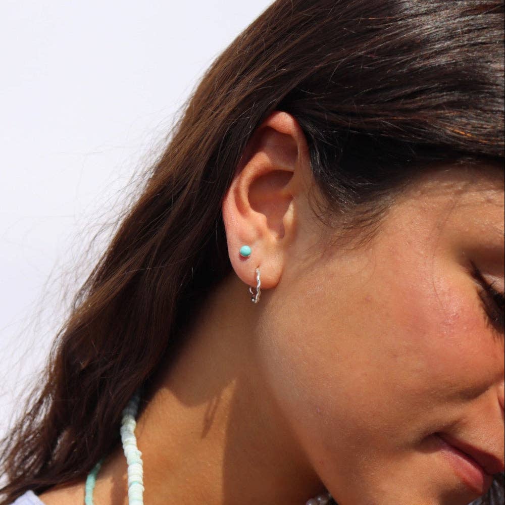 Dreamwave Huggies: 14k Gold Fill