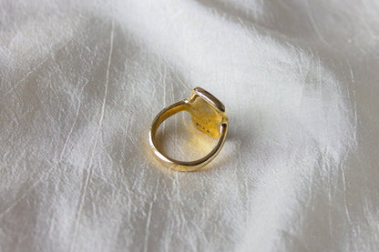 Ingot Ring: Brass