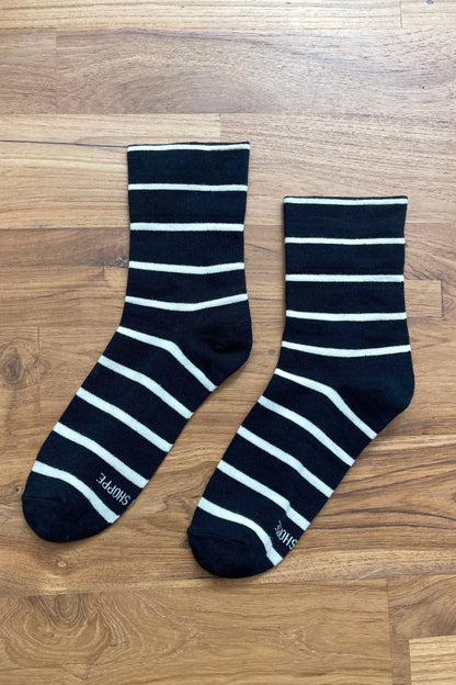 Wally Socks: Black