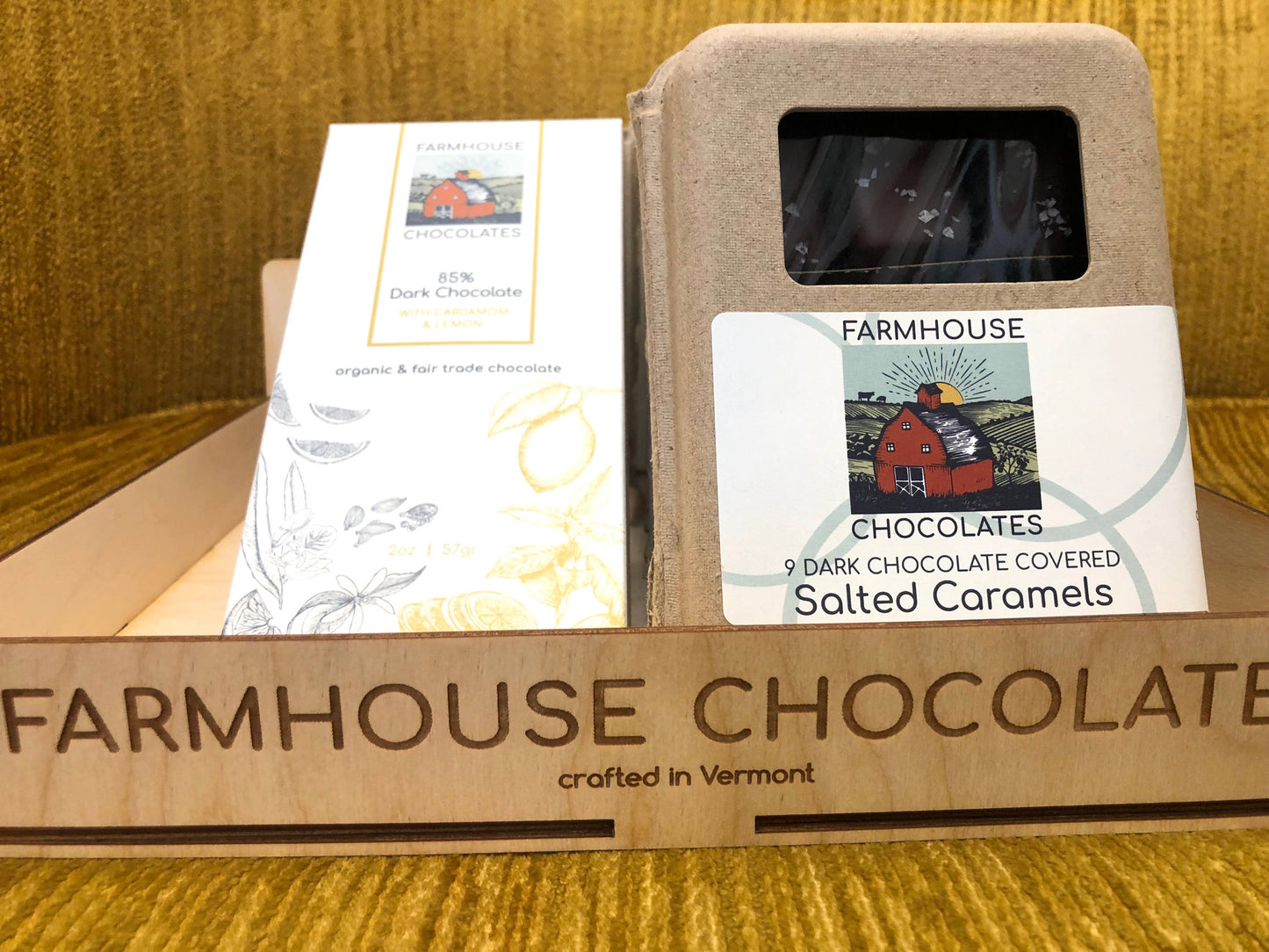38% Organic Milk Chocolate Bar w/ Orange & Alaskan Sea Salt