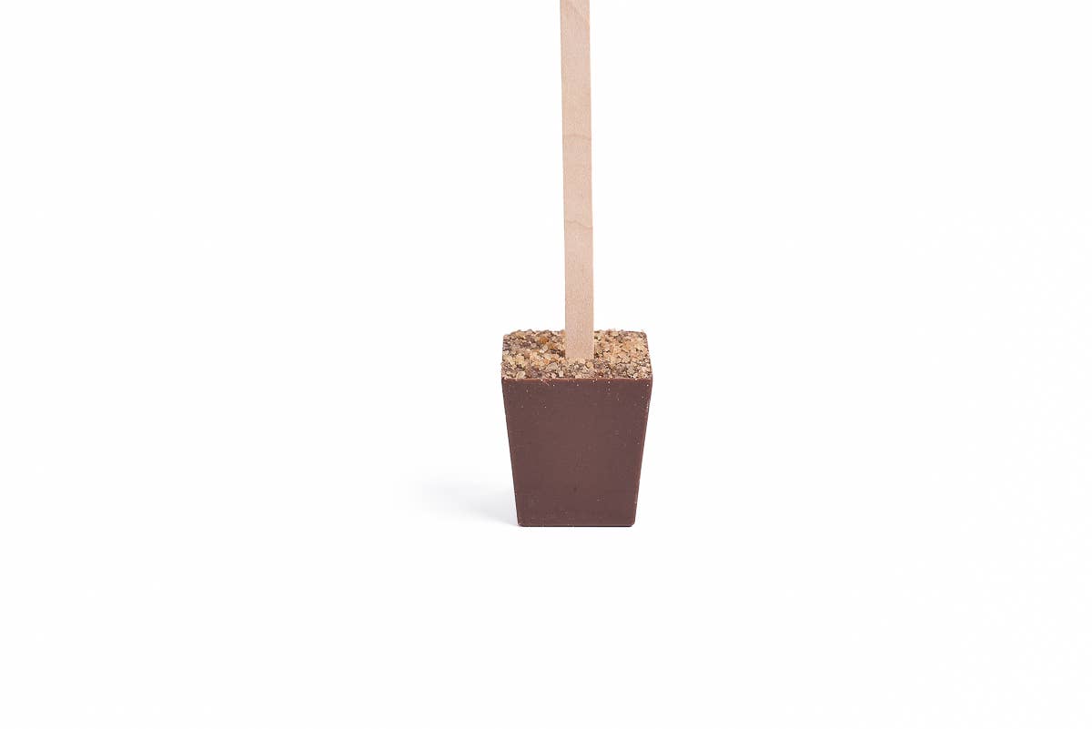 Hot  Chocolate on a Stick- Orange (dark)