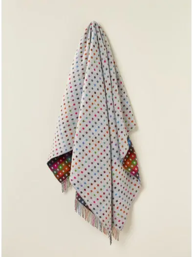 Contemporary Tile Merino Lambswool Throw