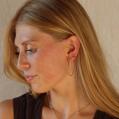 Valley Studs: 14k Gold Fill