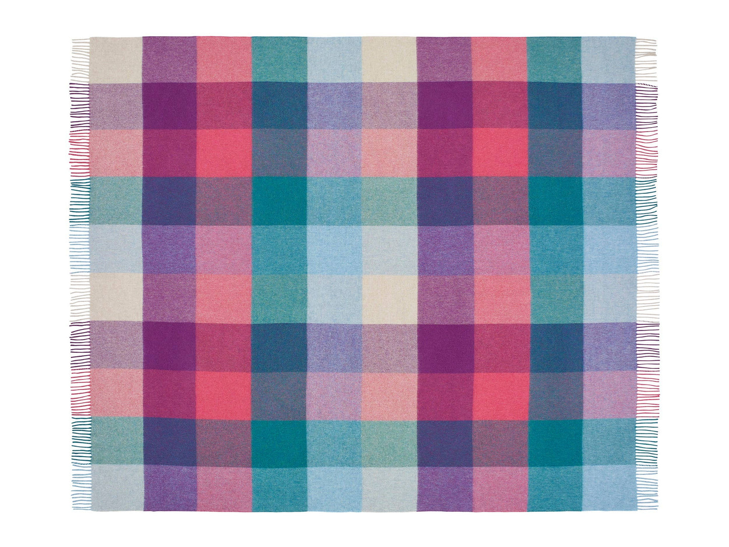Burgundy Merino Lambswool - Made in UK: Burgundy