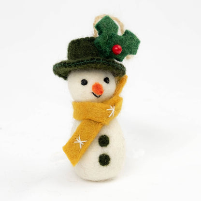 Felt Winter Snowmen
