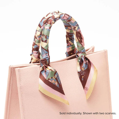 Silk Twilly Scarf: Pastel