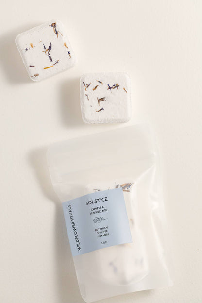 Botanical Shower Steamers - Cypress Frankincense