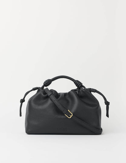 O My Bag - Kiki Midi - Black Soft Grain Leather: Black / Soft Grain Leather / Small