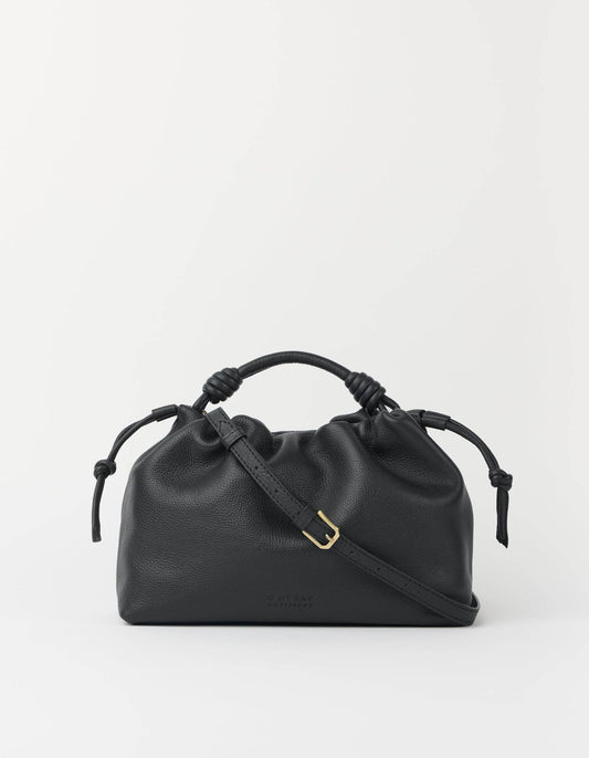 Kiki Midi - Black Soft Grain Leather