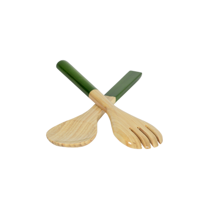 Small Bamboo Server Set: Blackberry