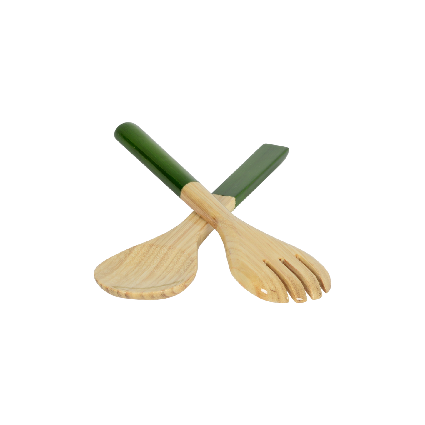 Small Bamboo Server Set: Nature Grey