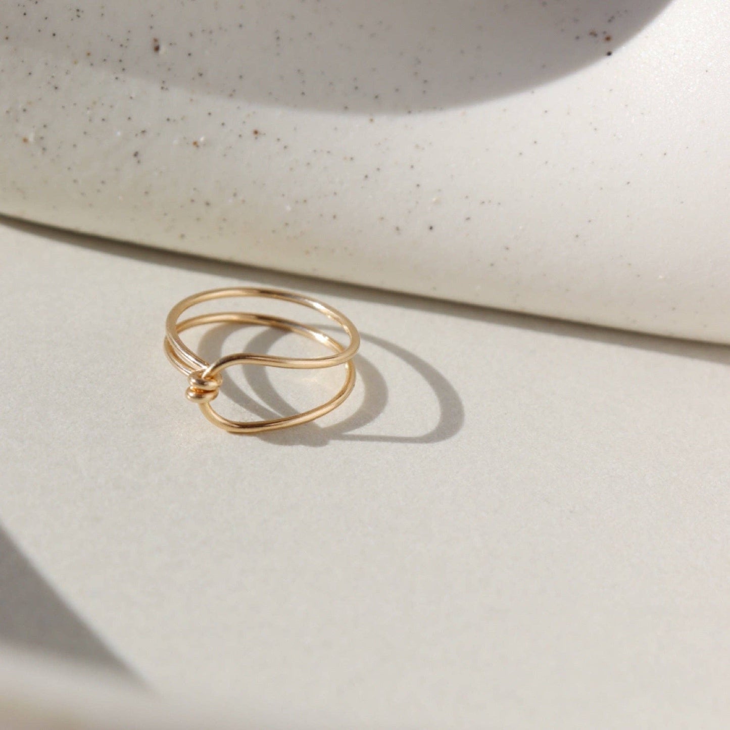 Barrel Ring: 14k Gold Fill