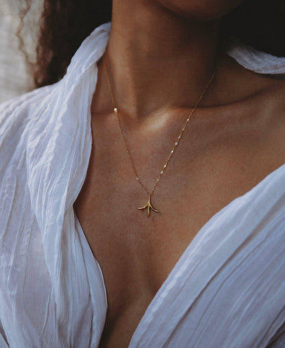 Faye Necklace: 20" / Sterling Silver