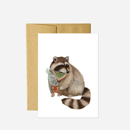 Critters and Cups - Rocky Raccoon