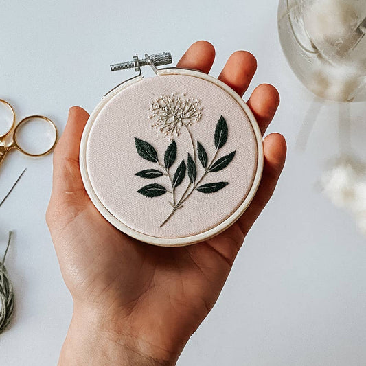 Elderflower Embroidery Kit