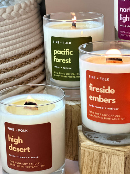 Golden Hour | 11oz Wood Wick Soy Candle