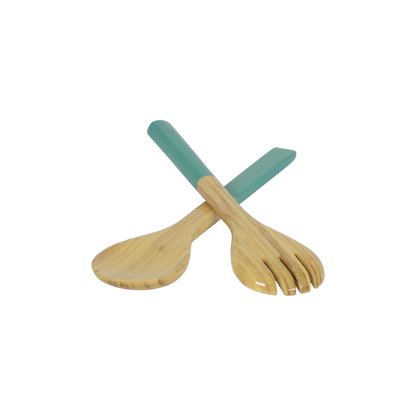 Small Bamboo Server Set: Red