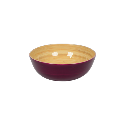 Bamboo Salad Bowl: Ice Blue