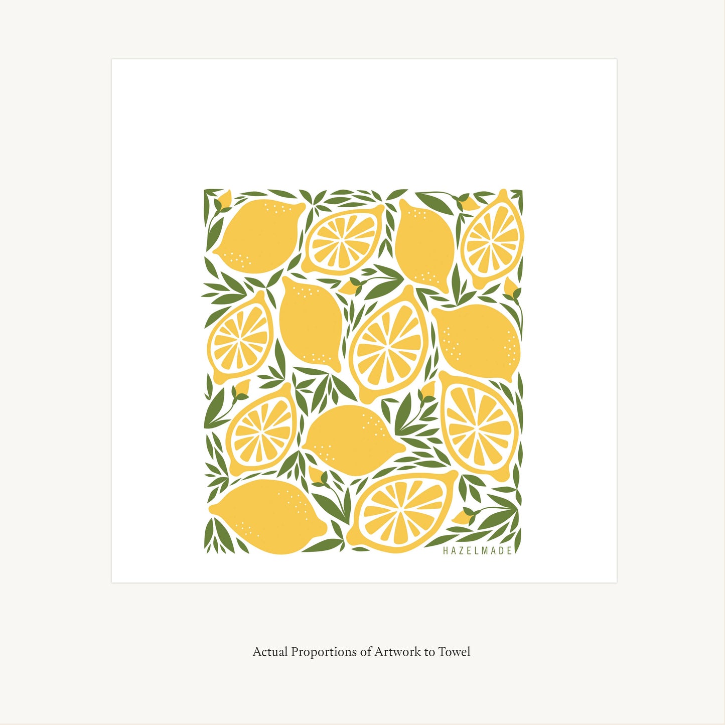 Lemon Tea Towel