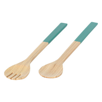 albert L. (punkt) Inc. - Large Bamboo Server Set: Navy Blue
