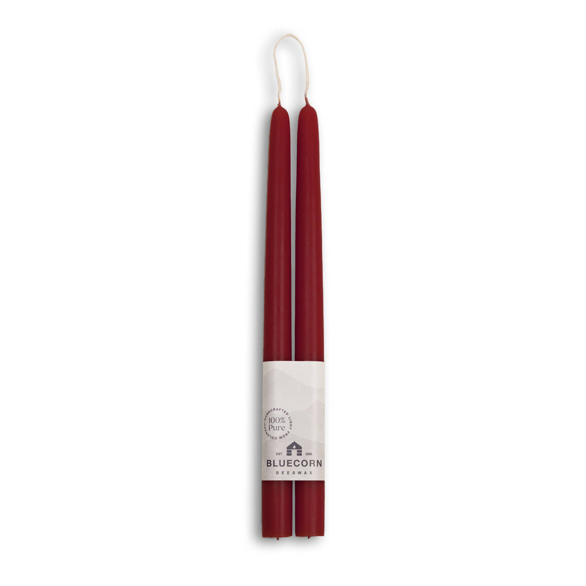 Beeswax Taper Candles – Natural / 12"