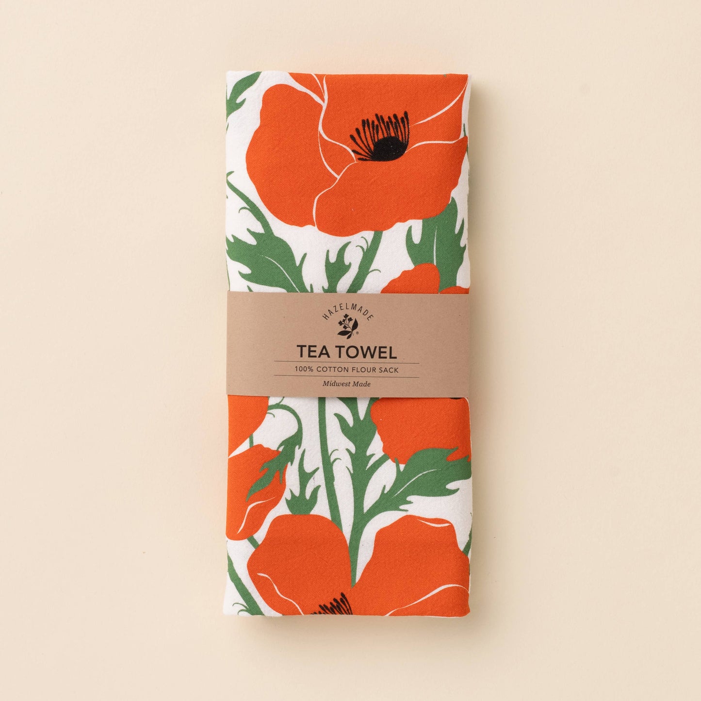 Poppy Tea Towel