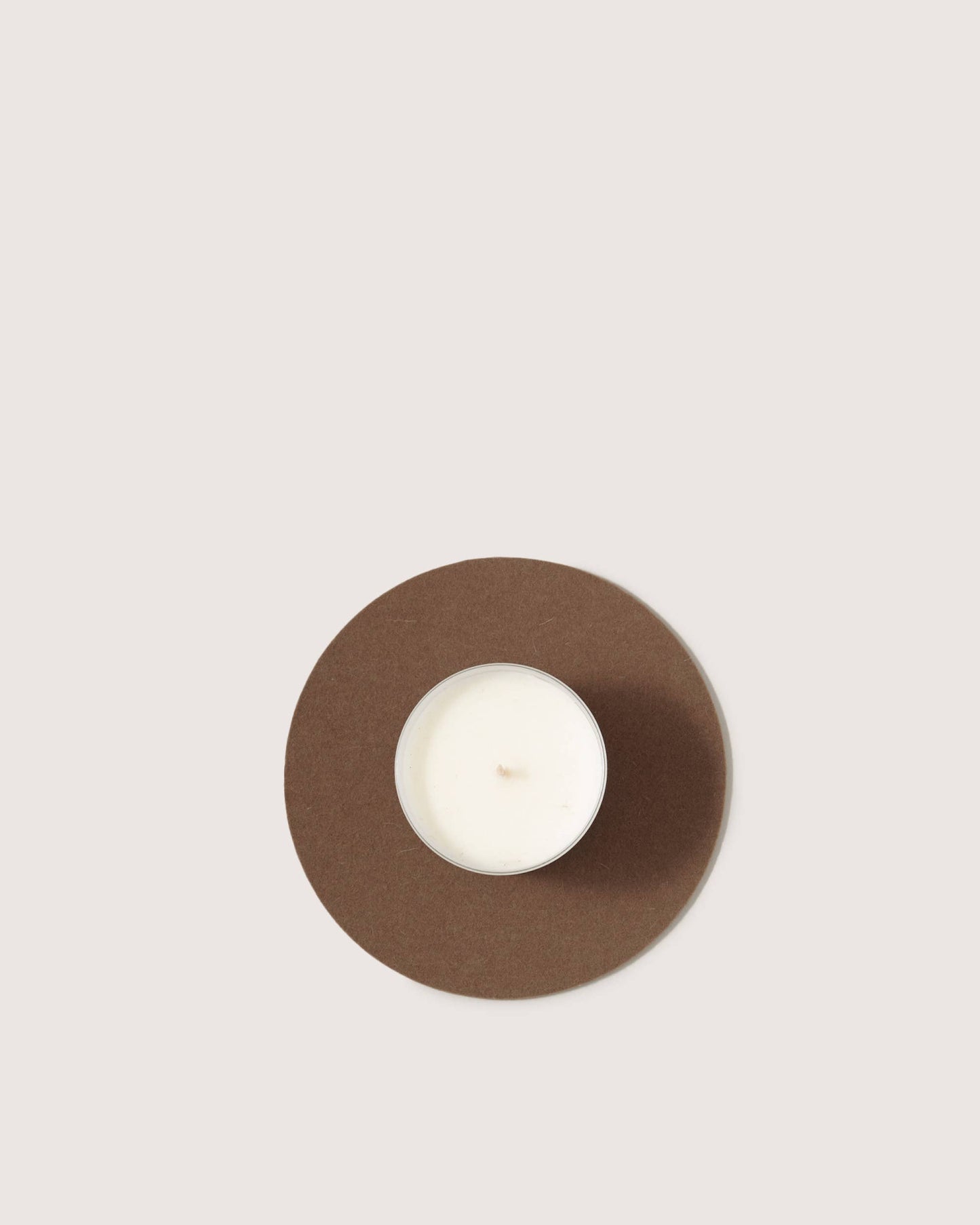 Merino Wool 8" Trivet - Cumin
