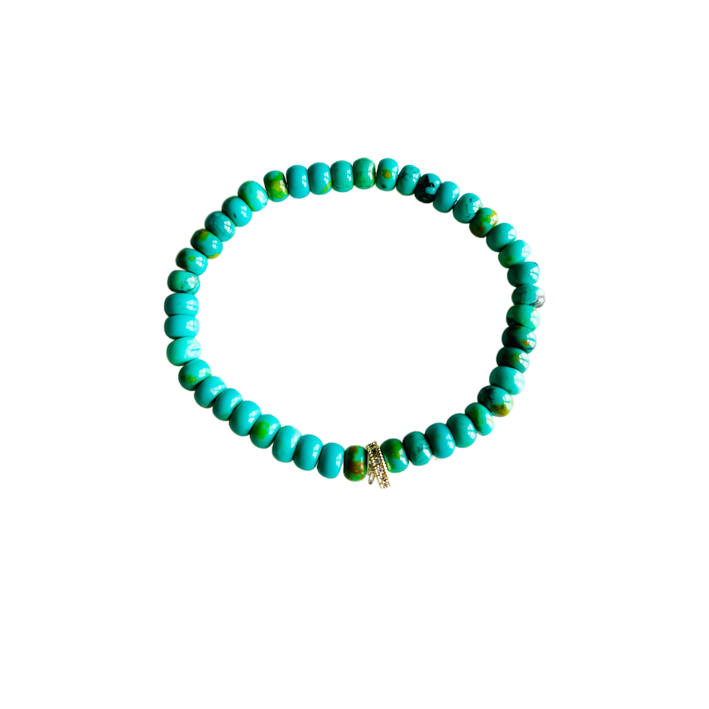 Market and King - Candy Stretch Bracelets: White Quartz