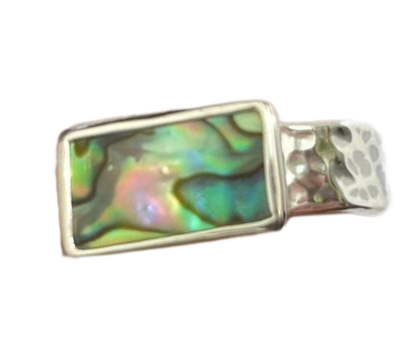 Morgan Ring - Abalone (Handmade): 9