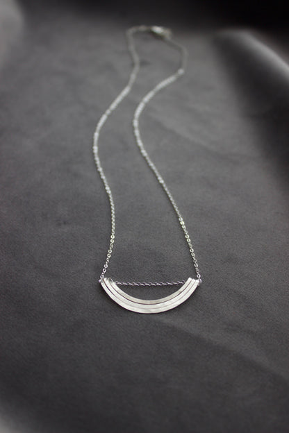 Rainbow, Delicate Necklace 14K Gold Fill