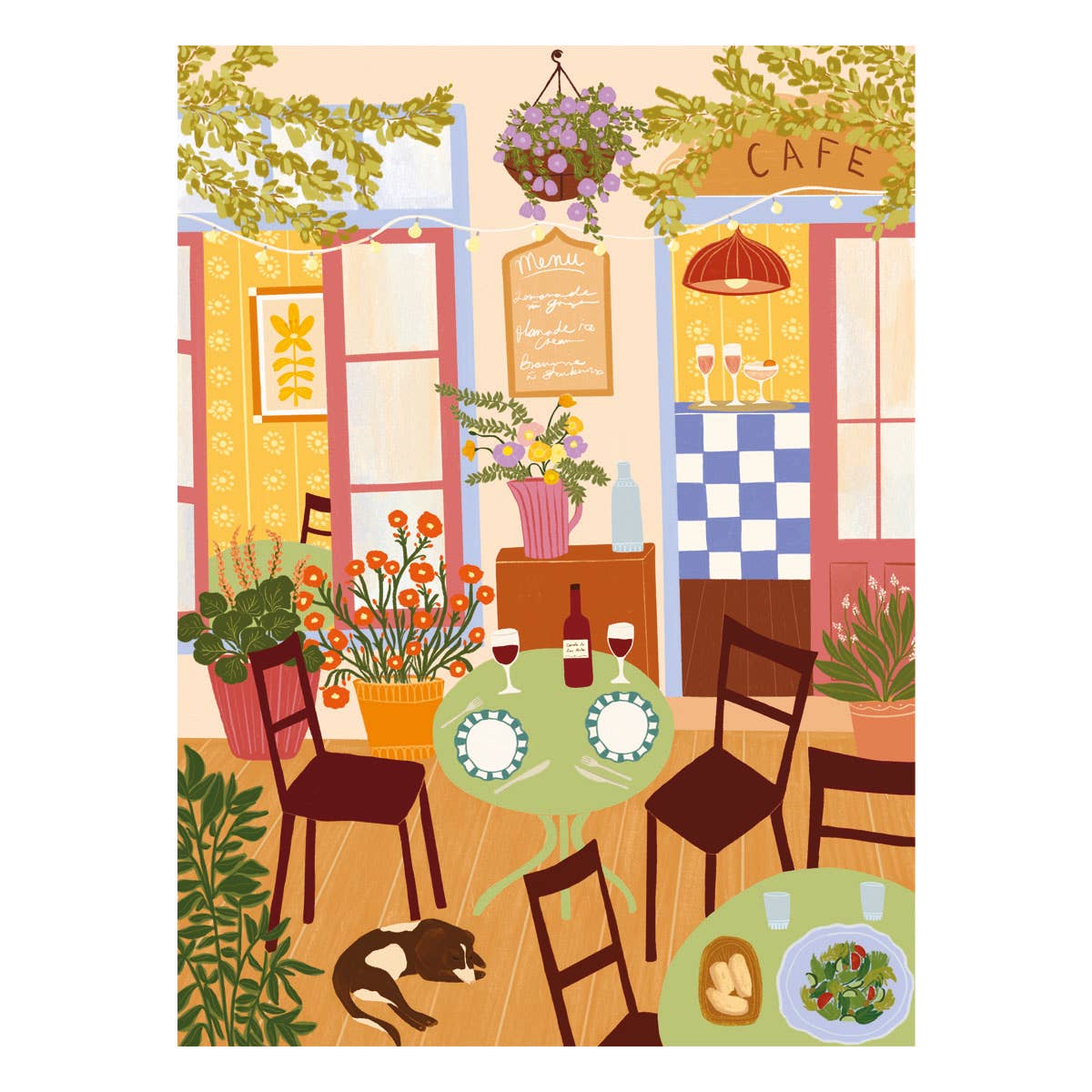 Apéritif in Bloom 500 Piece Puzzle