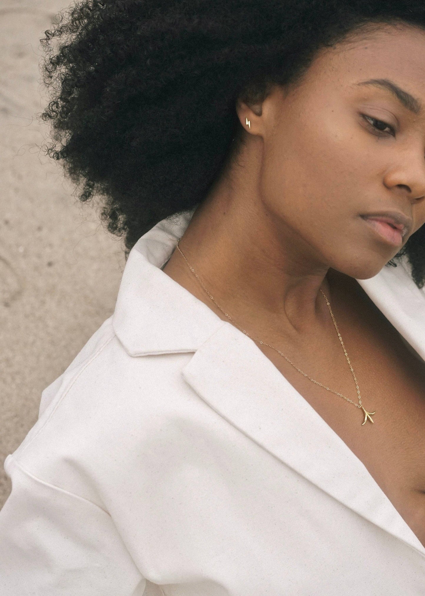 Faye Necklace: 20" / Sterling Silver