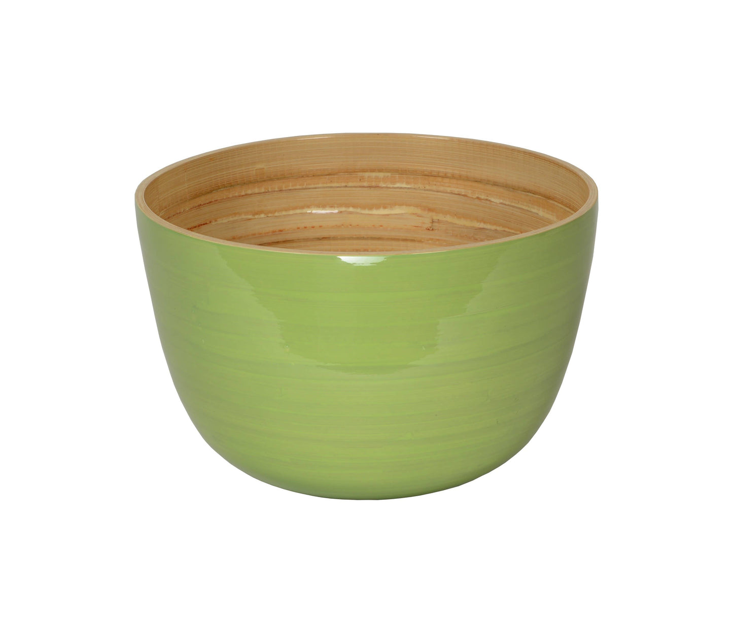Bamboo Serving Bowl: Turquoise