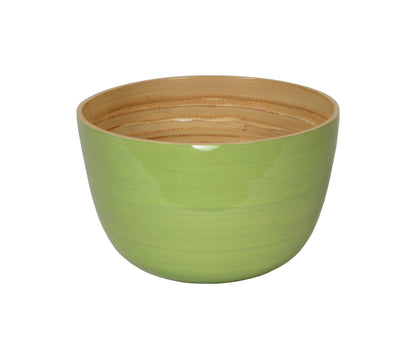 Bamboo Serving Bowl: Turquoise