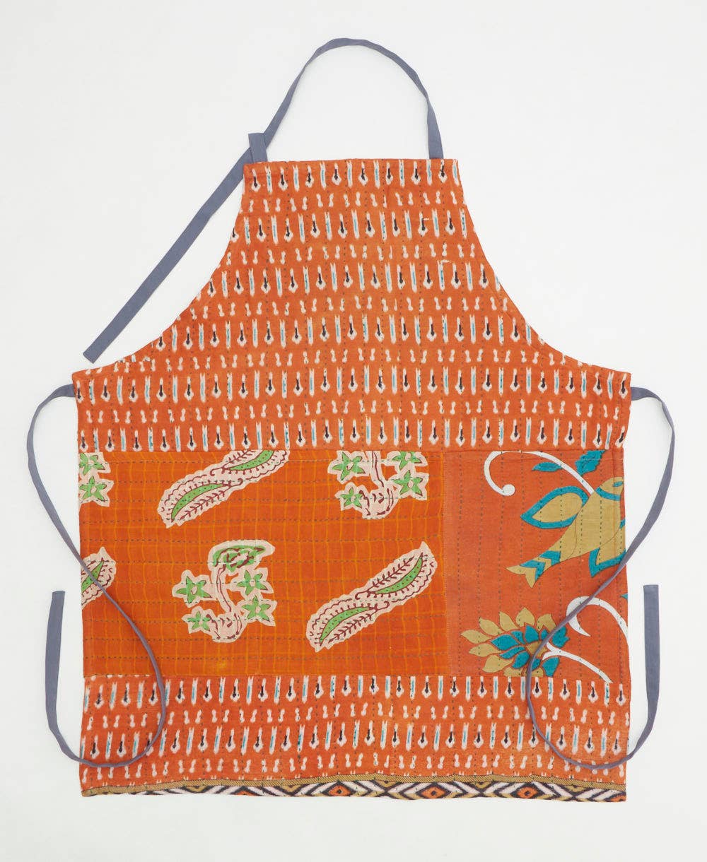 Kantha Bib Apron - No. 260211
