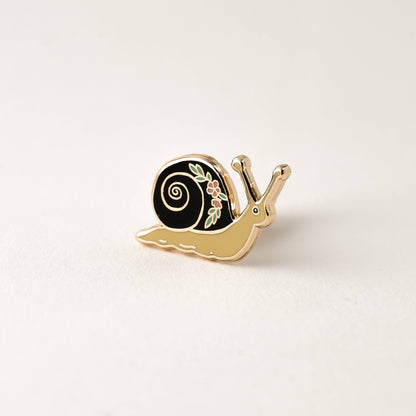 Garden Snail Pin