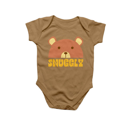 Snuggly Teddy Bear Baby Onesie