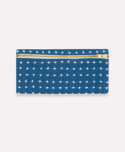Cross-Stitch Pencil Case: Moss