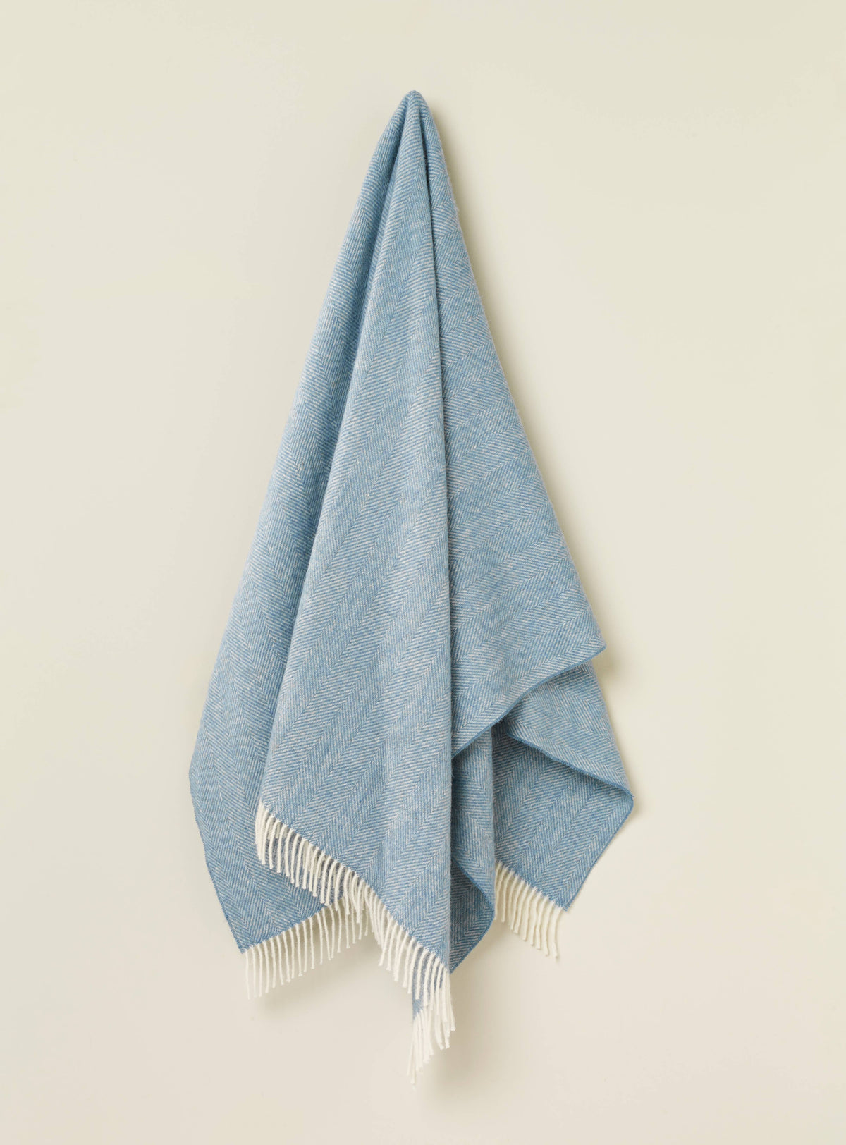 Herringbone 100% British Wool: Camel