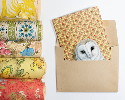 Emily Uchytil - Barn Owl -  Note Card