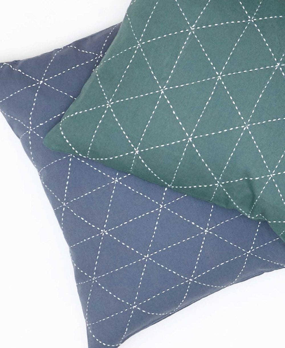 Small Graph Throw Pillow: Saffron