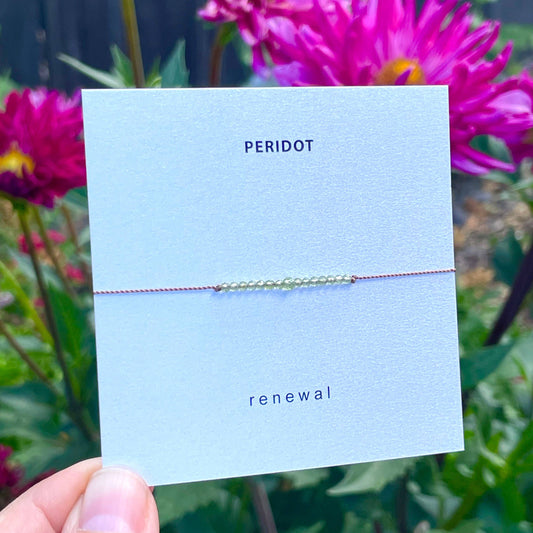 Peridot Bracelet
