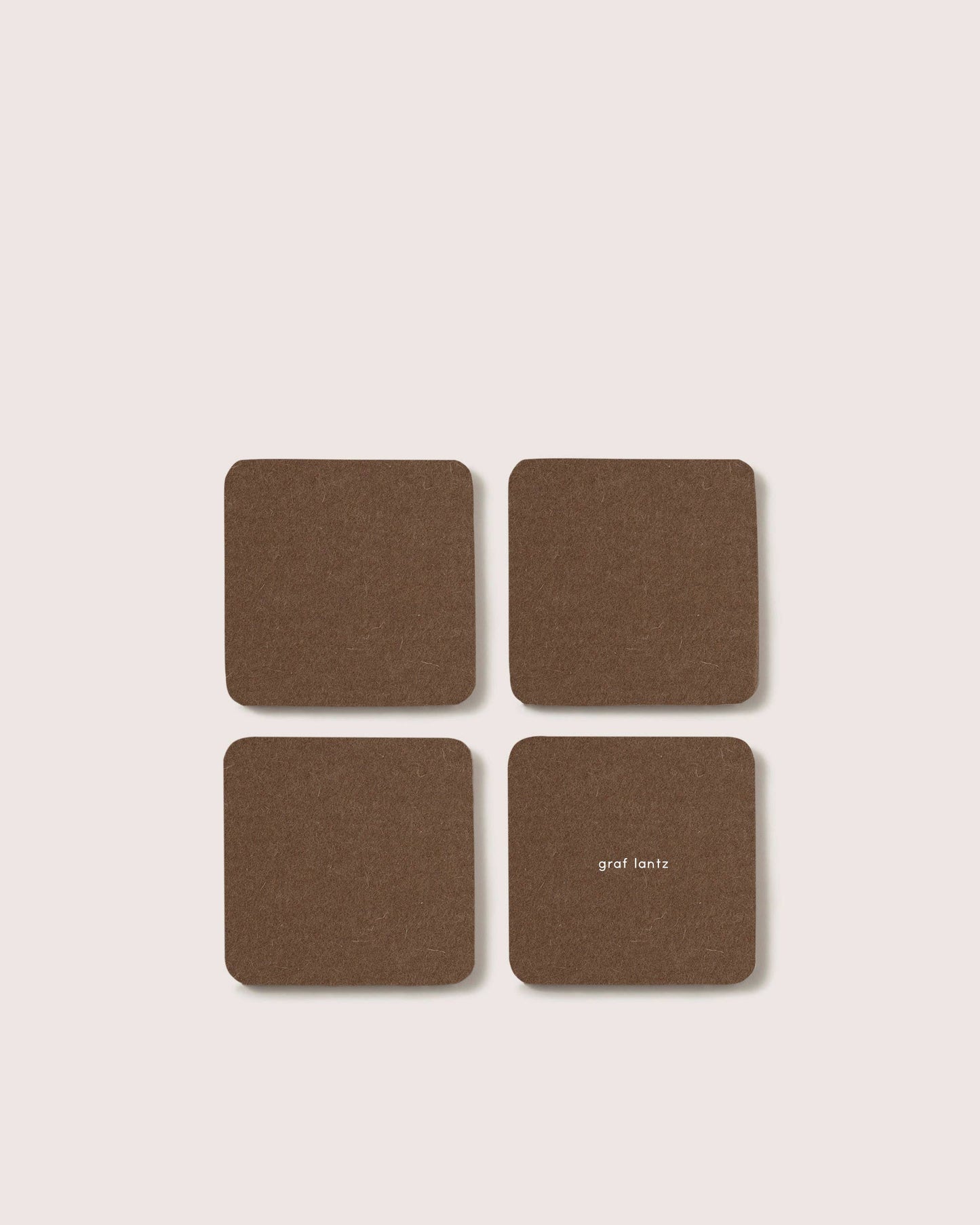 Cumin: Merino Wool Square Coasters