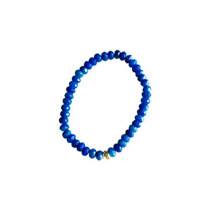 Market and King - Candy Stretch Bracelets: Matte Turquoise Imperial Jasper
