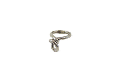 Knotty Ring - Unisex Gold Knot Ring: Brass / 7