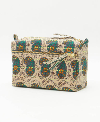 Kantha Medium Toiletry Bag - No. 260206