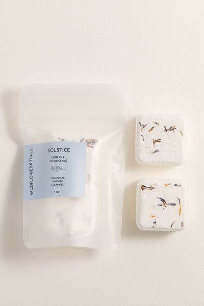 Botanical Shower Steamers - Cypress Frankincense