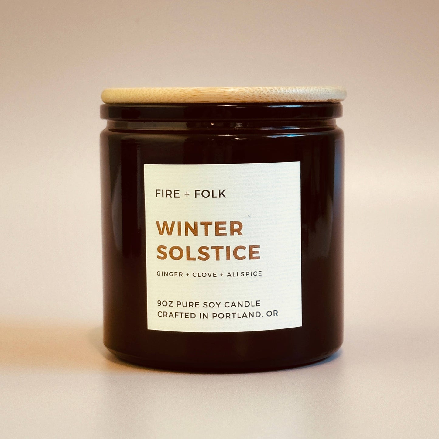 Winter Solstice | 9oz Wood Wick Soy Candle