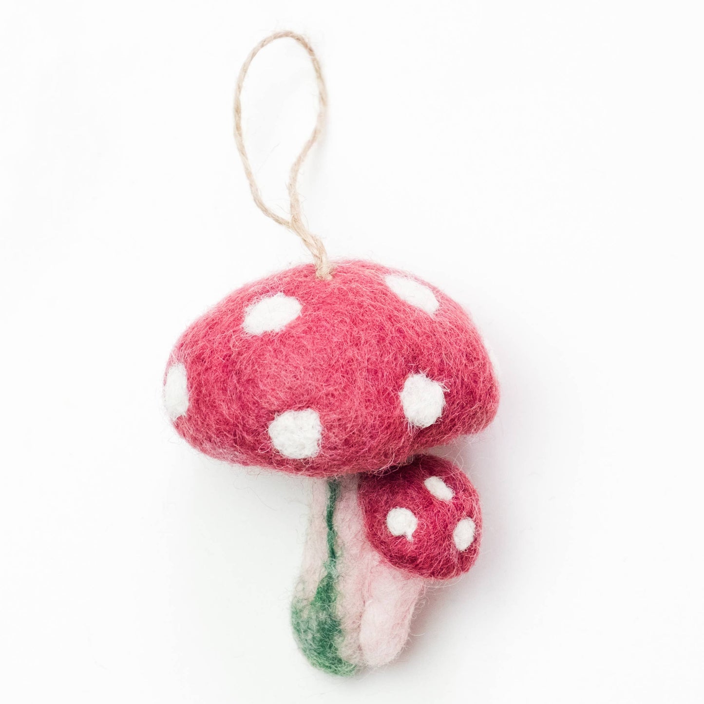 Felt Mushrooms Ornament