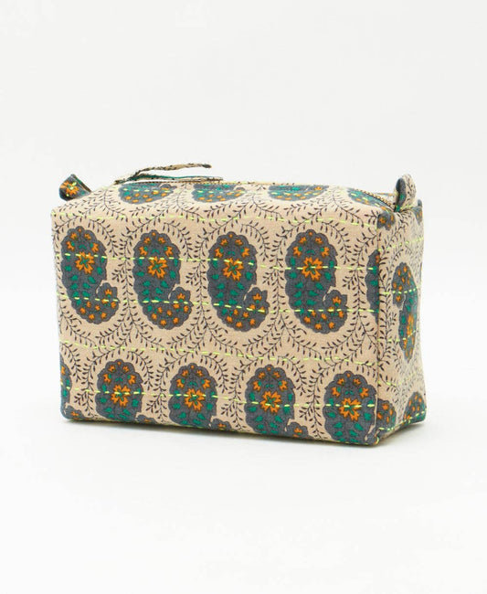Kantha Medium Toiletry Bag - No. 260206